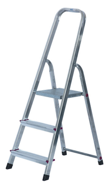 Krause 3 Tread EN131 Pro Aluminium Platform Step