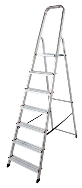 Krause 7 Tread EN131 Pro Aluminium Platform Step