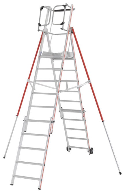 Hymer Redline 6-10 Tread Protect+ EN131-7 Aluminium Podium Step