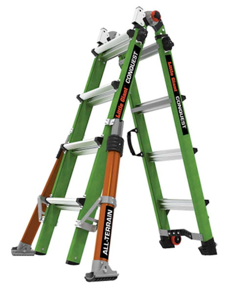 Little Giant Conquest All-Terrain Multi-Purpose Ladder