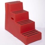 Excelsior 4 Tread Heavy Duty Plastic Step