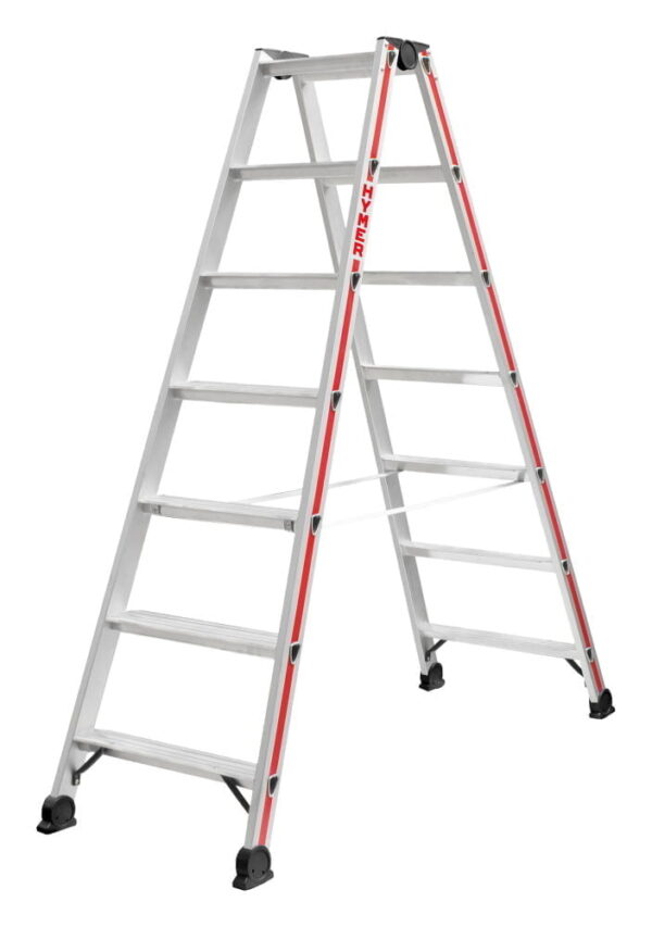 Hymer 7 Tread Double Sided Step Ladder