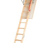 Fakro LWK Komfort Wooden Folding Loft Ladder 600mm x 1200mm