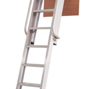Werner Deluxe 2-Section Aluminium Loft Ladder