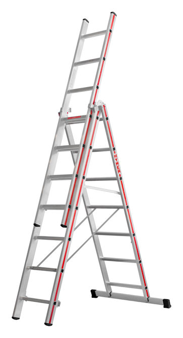 HYMER 4047 3 x 7 EN-131 Pro Combination Ladder