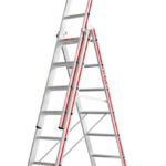 HYMER 4047 3 x 8 EN-131 Pro Combination Ladder