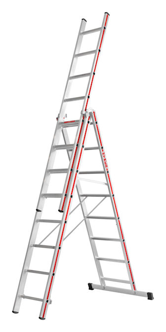 HYMER 4047 3 x 8 EN-131 Pro Combination Ladder