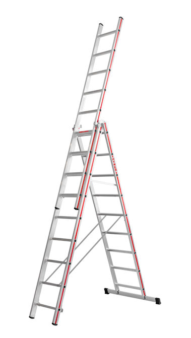 HYMER 4047 3 x 9 EN-131 Pro Combination Ladder