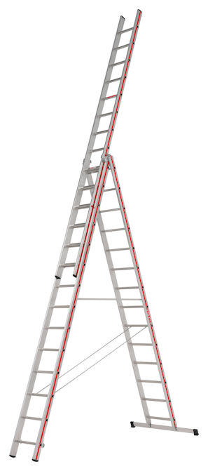 HYMER 4047 3 x 14 EN-131 Pro Combination Ladder