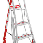 NEW Henchman 6ft/1.8m Fully Adjustable PRO Tripod Ladder