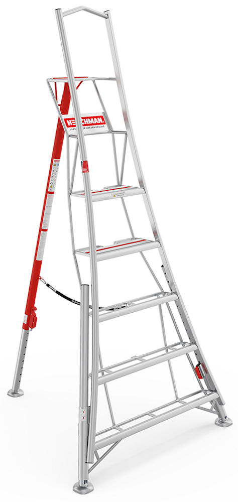 NEW Henchman 8ft/2.4m Fully Adjustable PRO Tripod Ladder