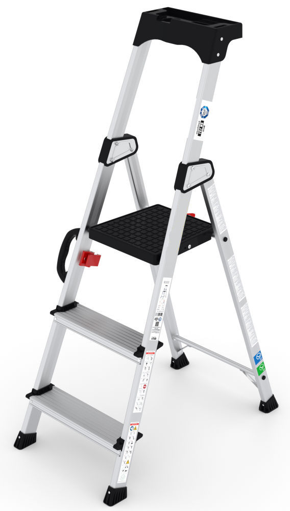 Climb-It EN131 Pro Step Ladders with Carry Handle