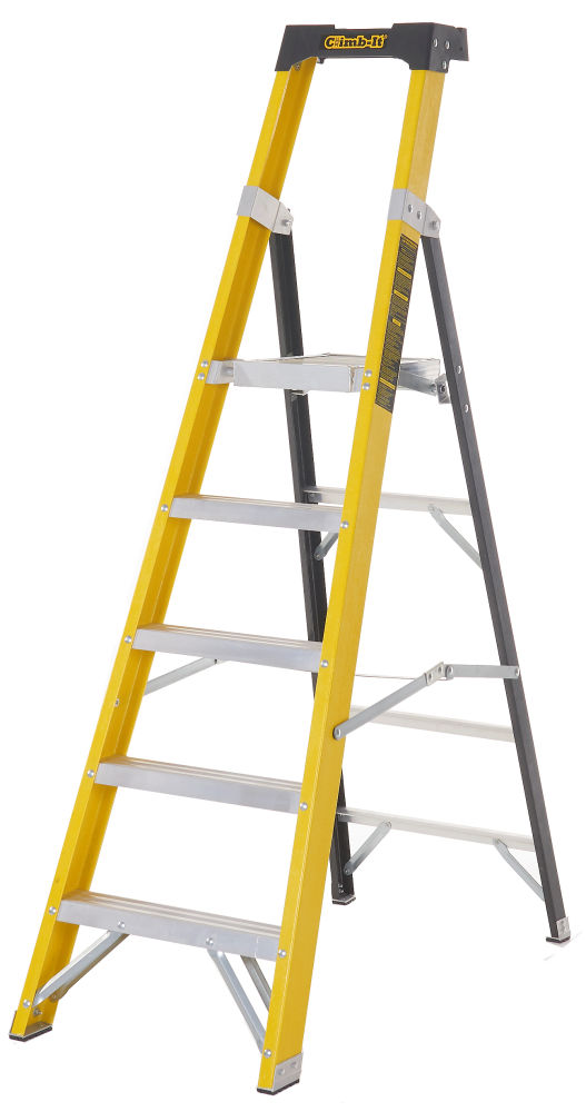 Climb-It 5 Tread GRP Platform Step