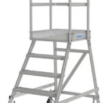 Krause Stabilo 3 Tread Single Sided Aluminium Work Platform