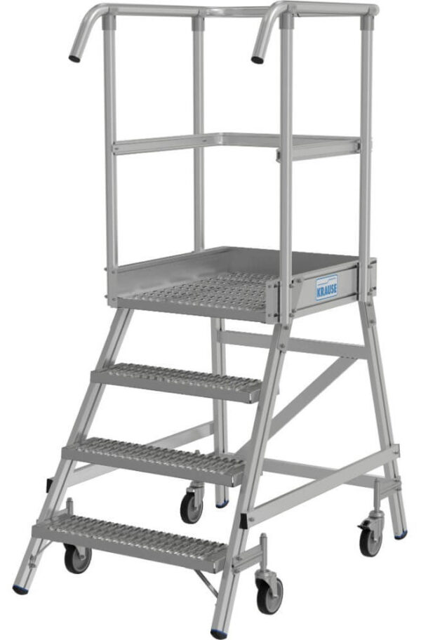 Krause Stabilo R13 4 Tread Single Sided Aluminium Work Platform
