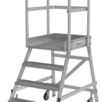 Krause Stabilo R13 5 Tread Single Sided Aluminium Work Platform