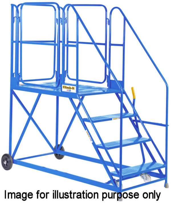 Climb-It 5 Tread Work Platform with 1200mm Platform