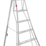 New Henchman 8ft/2.4m 1 Leg Adjustable Tripod Platform Ladder