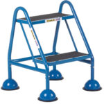 Climb-It 2 Tread Domed Feet Handy Step Without Handrail