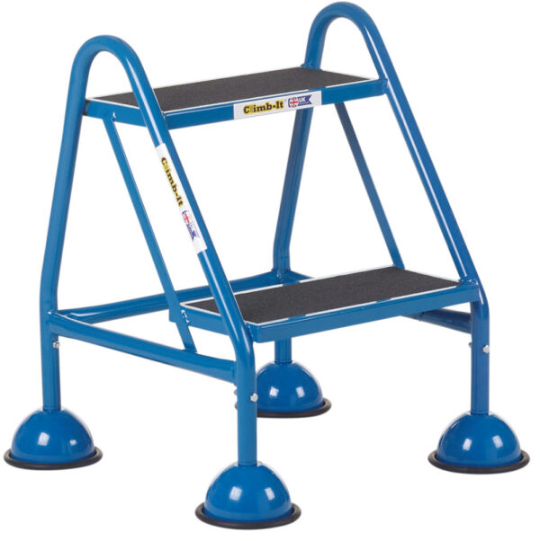 Climb-It 2 Tread Domed Feet Handy Step Without Handrail