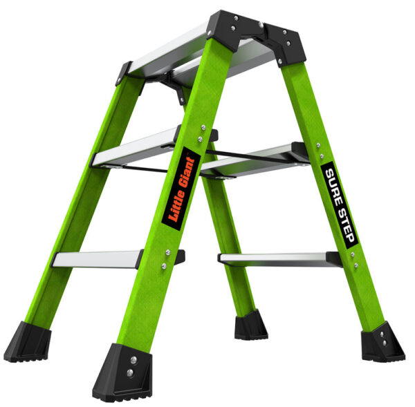 Little Giant HiViz Green Fibreglass Sure Step