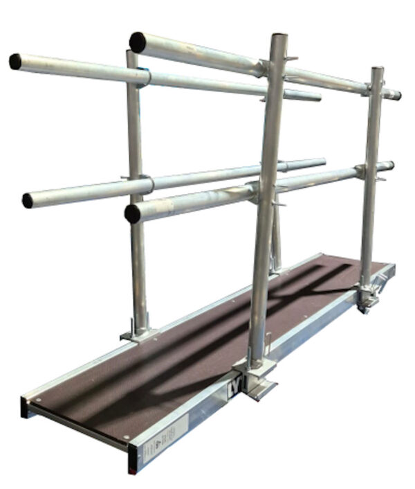 Lyte 450mm 2.4m Staging Board Kit with Double Sided Handrail