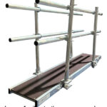 Lyte 600mm 4.2m Staging Board Kit with Double Sided Handrail