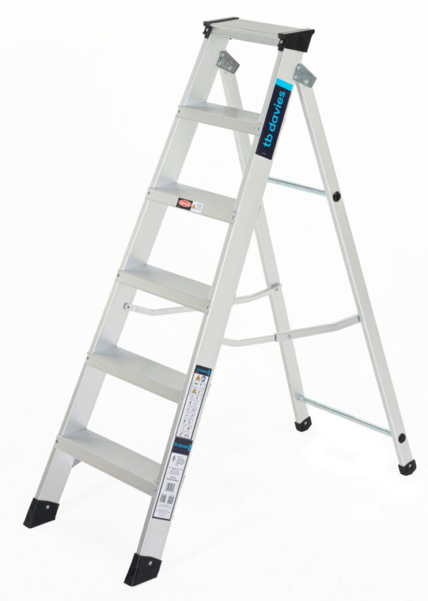 TB Davies HDuty-S Aluminium Professional Swingback Steps