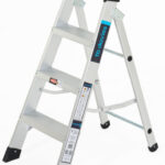 TB Davies 4 Tread HDuty-S Aluminium Professional Swingback Step