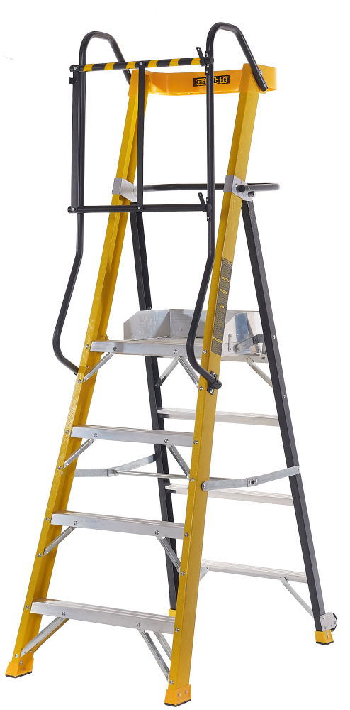 Climb-It 4 Tread GRP Podium Step