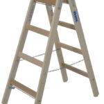 Krause Stabilo 2x4 Wooden Double Sided Stepladder
