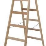 Krause Stabilo 2x6 Wooden Double Sided Stepladder