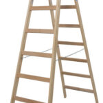 Krause Stabilo 2x8 Wooden Double Sided Stepladder
