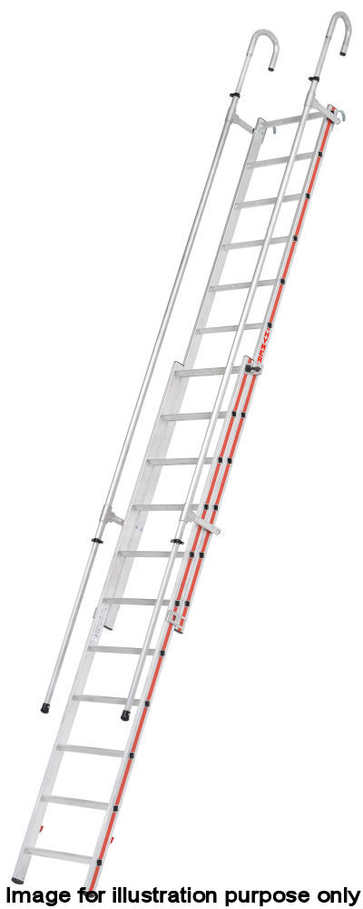 Hymer 2x9 Hookable Double Extension Ladder