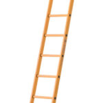 Hymer 10 Rung Full GRP Single Section Ladder