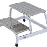 Krause Stabilo 2 Tread Welded Machine Step Stool