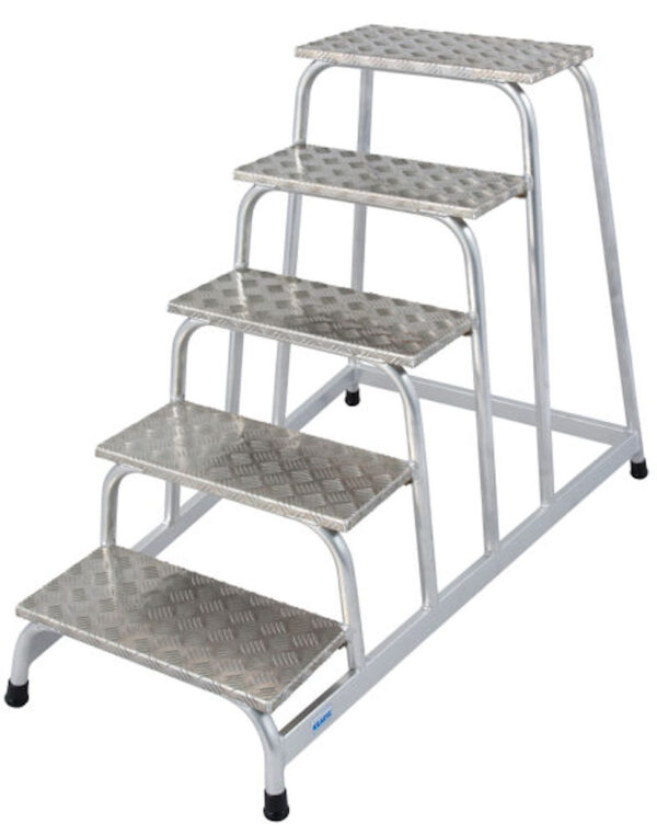 Krause Stabilo 5 Tread Welded Machine Step Stool