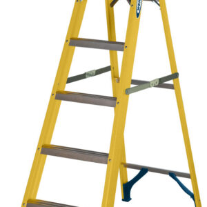 Werner 6 Tread GRP Swingback Step EN131 Professional