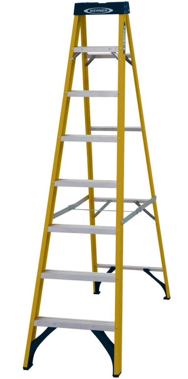 Werner 8 Tread GRP Swingback Step EN131 Professional