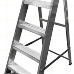 LFI TuFF 6 Tread EN131 Pro Aluminium Swingback Step