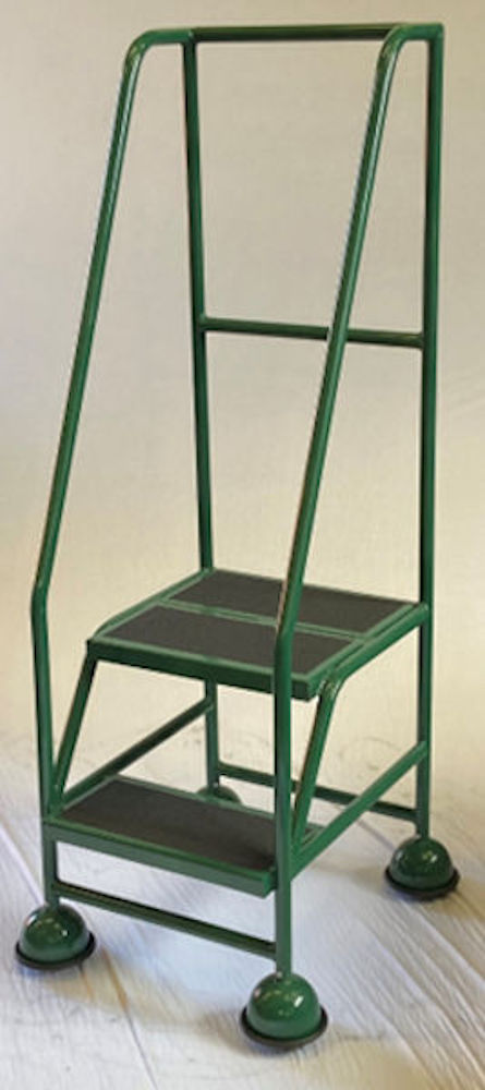 BJDF Series 2 Tread Domed Feet Mobile Safety Step