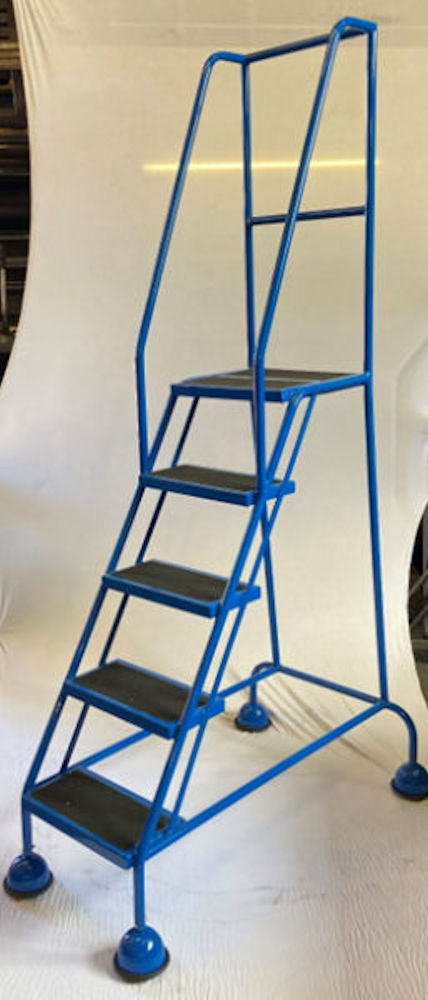 BJDF Series 5 Tread Domed Feet Mobile Safety Step