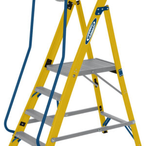 Werner 4 Tread Megastep Podium Stepladder