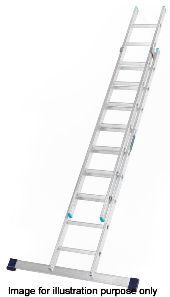 Taskmaster 3.0m Single Section EN131 Pro Aluminium Ladder