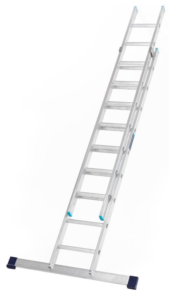 Taskmaster 2.5m 2 Section EN131 Pro Aluminium Ladder