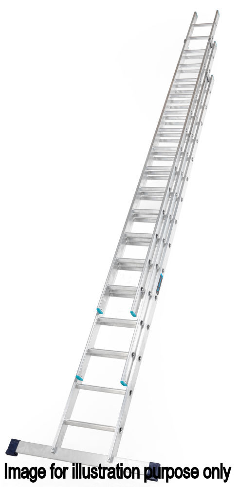 Taskmaster 3 Section EN131 Pro Aluminium Ladders
