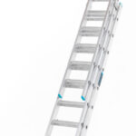Taskmaster 2.5m 3 Section EN131 Pro Aluminium Ladder