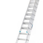 Taskmaster 3.5m 3 Section EN131 Pro Aluminium Ladder