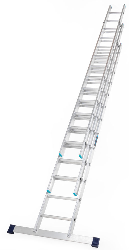 Taskmaster 3.5m 3 Section EN131 Pro Aluminium Ladder