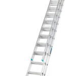 Taskmaster 4.0m 3 Section EN131 Pro Aluminium Ladder